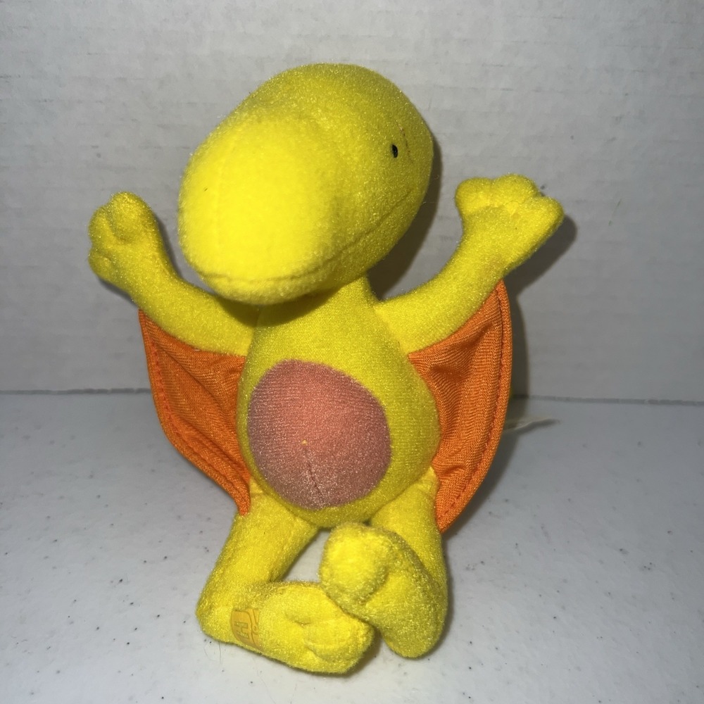 Harry & His Bucket Full of Dinosaurs Pterence Stuffed Plush 7" Fisher-Price Rare